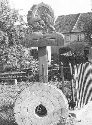 Ostritz-Leuba. Wegweiser zur Apeltmühle