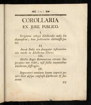 15-16, Corollaria Ex Jure Publico. Ex Jure Canonico.