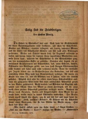 Deutscher Volkskalender. 1870