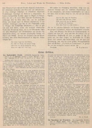 341-344 Kleine Kritiken