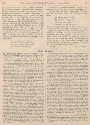341-344 Kleine Kritiken