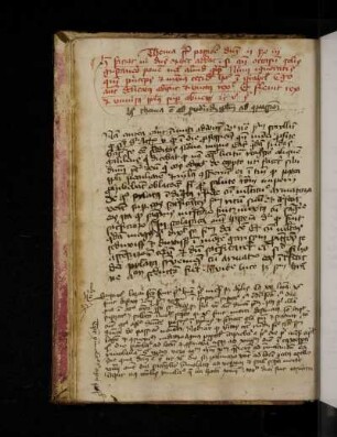 Nicolaus de Lyra: Postilla super evangelium Lucae. Cap. XIII. Excerptum. Nam antea erant inimici adinvicem … [Lc 23,12].