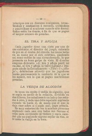 La vedija de algodón