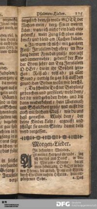 Morgen-Lieder