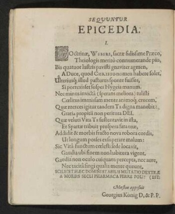 Sequuntur Epicedia.