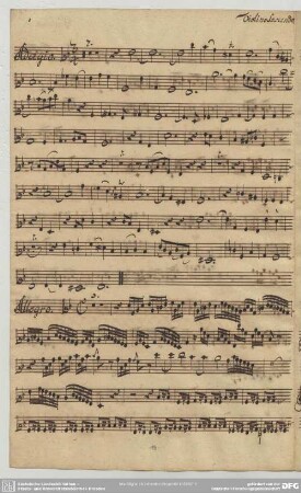 Händel, G. F., Sonaten, HWV 392 / Arr. 