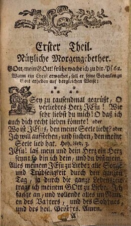 Marianischer Liliengarten Oder Vollständiges, sehr nützliches, christkatholisches Gebethbuch : darinn die kräftigsten und anmüthigsten Morgens- Abends- Meß- Vesper- Beicht- und Communiongebether ...
