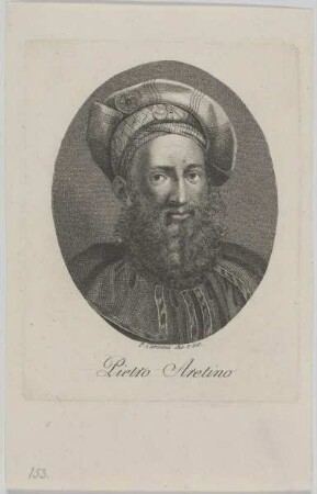 Bildnis des Pietro Aretino