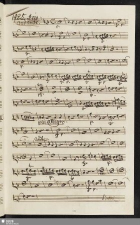 1425. Aria: Dolce speme in sen mi desta / Seydelmann, F.