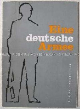 Propagandaheft aus der DDR für die Soldaten der Bundeswehr