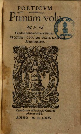 Poeticvm ... volumen, 5 : ... secundae curiae ...