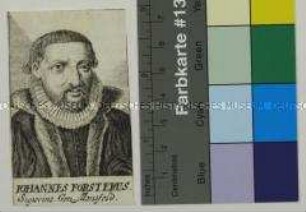 Porträt des lutherischen Theologen und Sprachwissenschaftlers Johann Forster