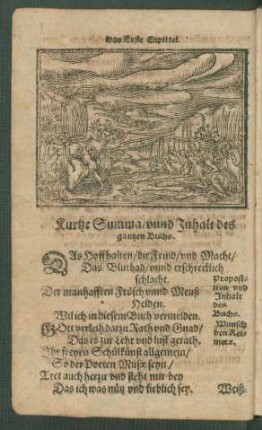 Kurtze Summa/ unnd Inhalt des gantzen Buchs.