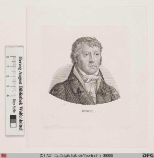 Bildnis Georg Wilhelm Friedrich Hegel