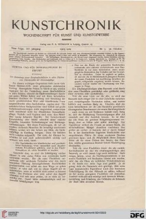Heft 3 (30. Oktober 1903)
