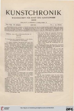 Heft 3 (30. Oktober 1903)