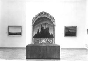 Dresden. Albertinum, Galerie Neue Meister. Caspar-David-Friedrich-Saal