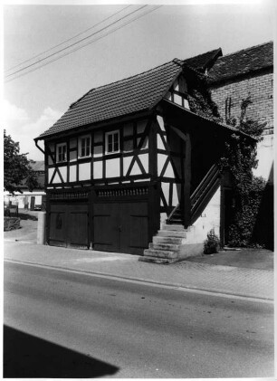 Ehemaliges Spritzenhaus; Schöffengrund, Rheinfelser Straße (bei Nr. 23)