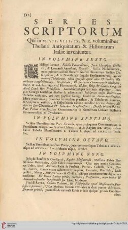 Series scriptorum