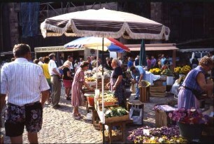 Markt auf dem Münsterplatz