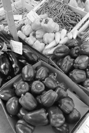 Empfehlung für derzeit preisgünstige grüne und rote Paprika in der Reihe "Tips der Verbraucherberatung"