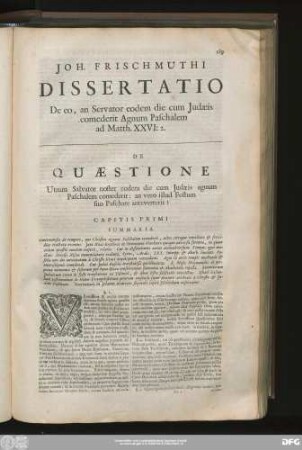 Capitis Primi