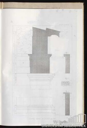 Liefg. II. Pl. II. Ionischer Tempel am Ilissus.