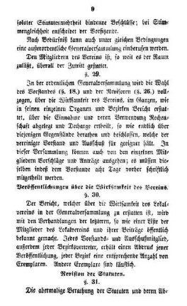 Veröffentlichungen über die Wirksamkeit des Vereins