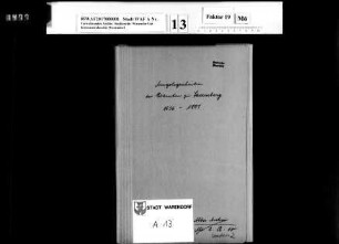 Angelegenheiten der Beamten zu Sassenberg