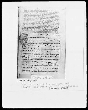 Graduale und Sequentiar — Initiale E, Folio 55recto