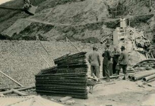 Riveris-Talsperre bei Trier, 1954-1956