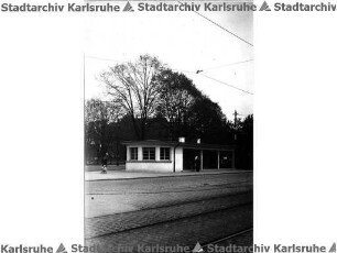 Beichel, Friedrich. Wartehalle am Durlacher Tor