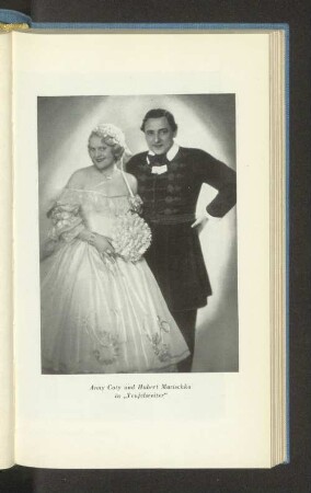 Anny Coty und Hubert Marischka in "Teufelsreiter"