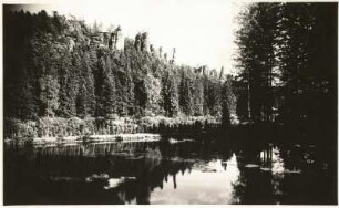 Sächsische Schweiz, Bielatal, Felsen bei der Schweizermühle
