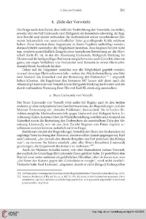 4. Ziele der Vorwürfe