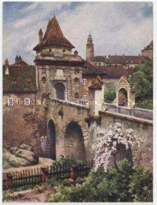 Das Budweiser Tor in Krummau