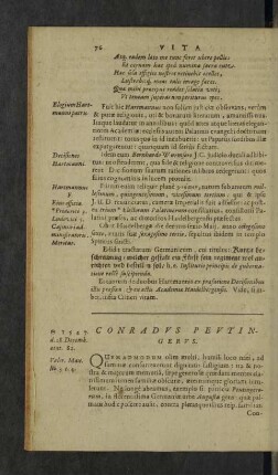 Conradus Peutingerus.