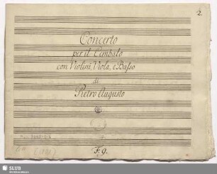 Concertos - Mus.3065-O-6 : cemb, strings : B|b