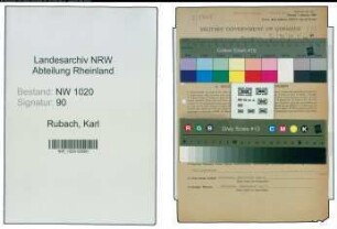 Entnazifizierung Karl Rubach , geb. 28.01.1901 (Stadtinspektor)