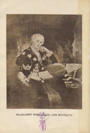 Wilhelmine Markgräfin von Bayreuth