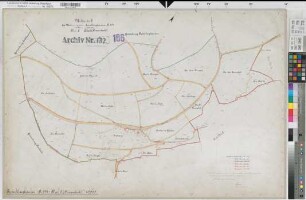 Remblinghausen (Meschede), Umlegung Remblinghausen, Urkarte II Drasenbeck Flur 6