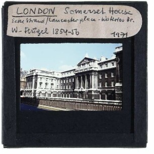 London, Somerset House : Innenhof, Westflügel