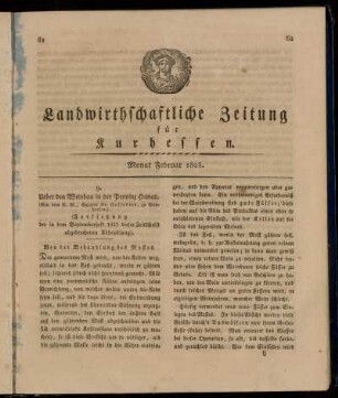 Monat Februar 1828