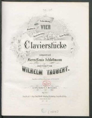 No. 3: Heimliche Fahrt : op. 121