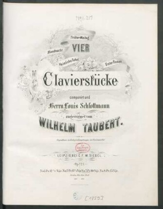 No. 3: Heimliche Fahrt : op. 121