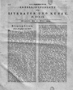 1803-03-30 : 76. Stück