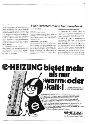 Bezirksversammlung Hamburg-Nord