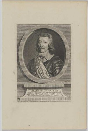 Bildnis des Charles de Valois d'Auvergne