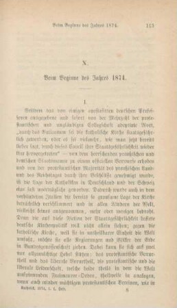 113-124 Beim Beginne des Jahres 1874