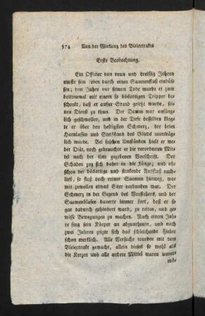 374-379, Erste - Fuenfte Beobachtung